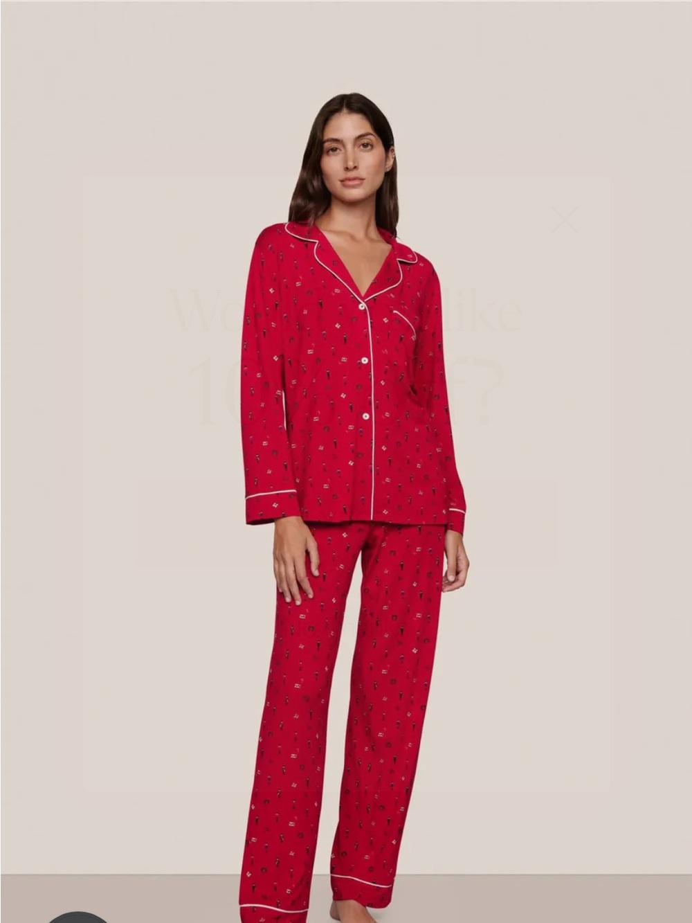 Eberjey Nutcracker Christmas Pajamas